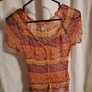 Sheer Lucky Brand Shirt